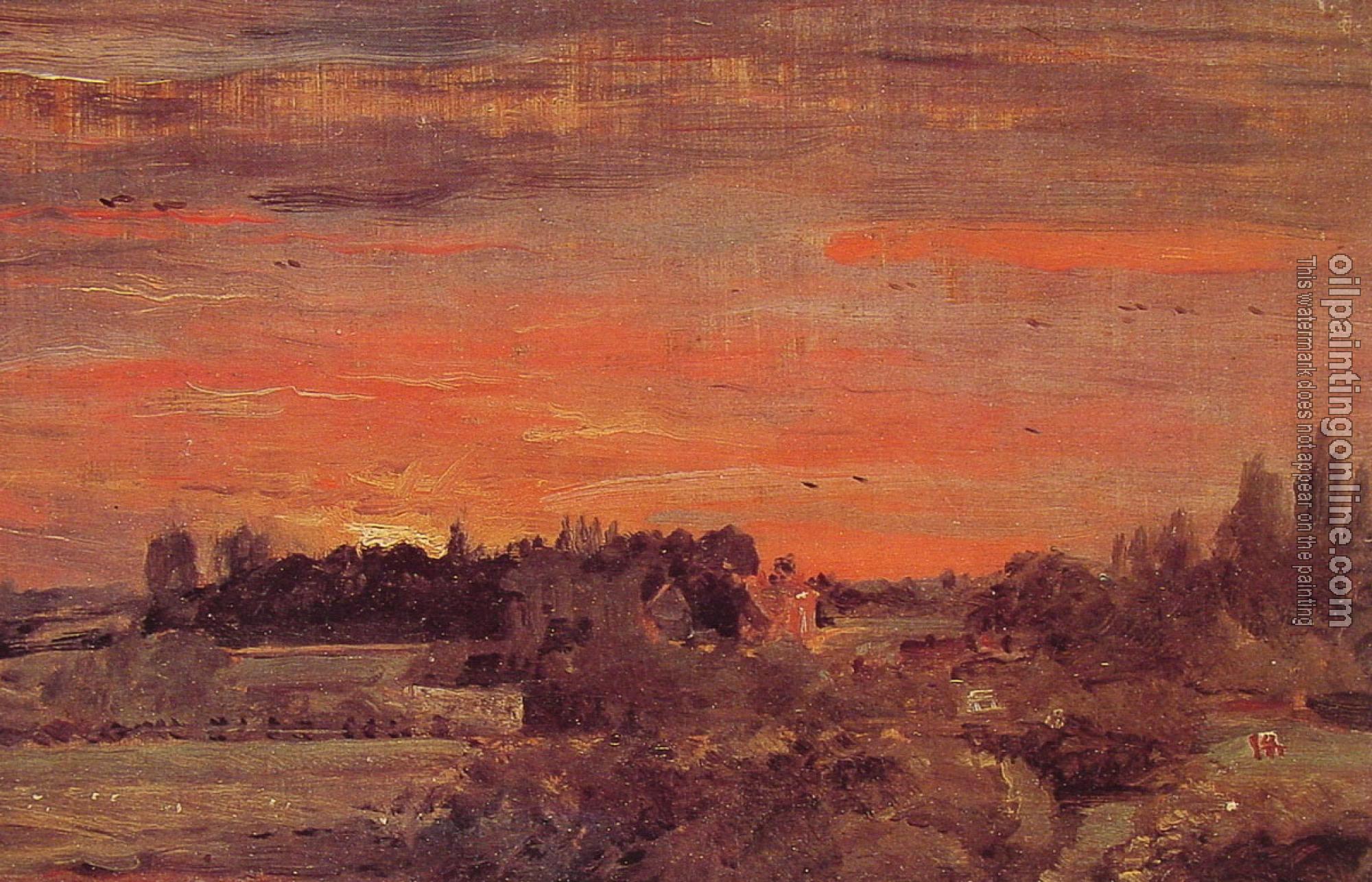 Constable, John - East Bergholt Rectory